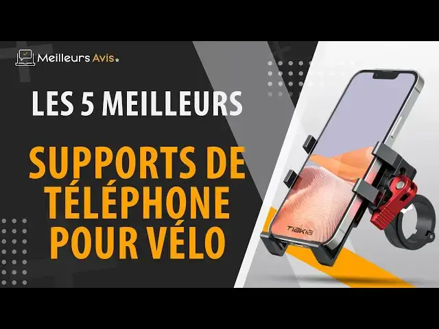 Video thumbnail for ⭐️ MEILLEUR SUPPORT DE TÉLÉPHONE POUR VÉLO - Comparatif 2024
