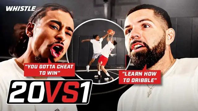 Video thumbnail for JULIAN NEWMAN BEAT WHITE IVERSON IN HEATED 1V1