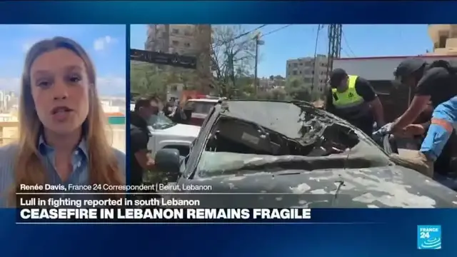 Video thumbnail for Israeli strikes start again in Lebanon after several-hour lull, amid US-Iran talks