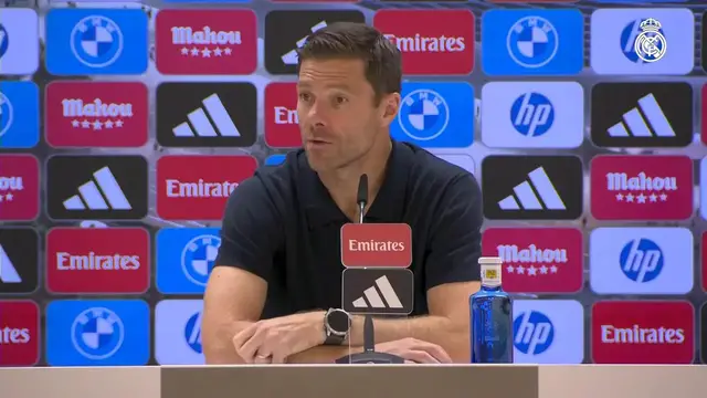 'Video thumbnail for 'Maybe the number 10 shirt is making Mbappe want it more' - Xabi Alonso'