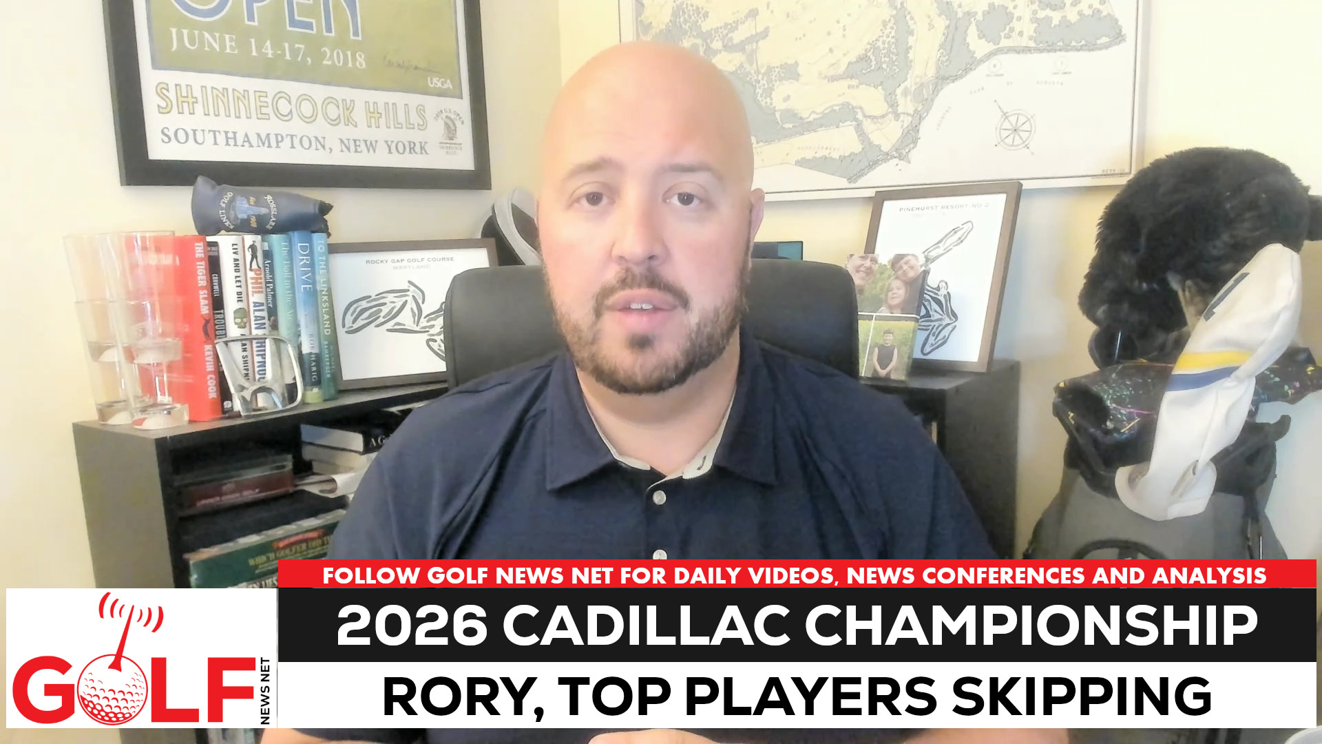 Video thumbnail for The 2026 Cadillac Championship field is missing Rory McIlroy, others