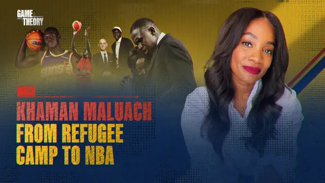 'Video thumbnail for Khaman Maluach - From Refugee Camp to NBA'