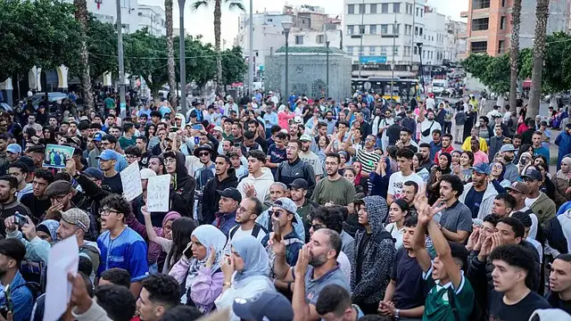 'Video thumbnail for Health crisis fuels protests across Morocco as citizens demand accountability'