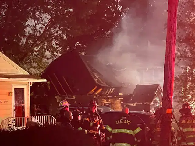 Video thumbnail for Woman found dead after three-alarm house fire in South Bound Brook