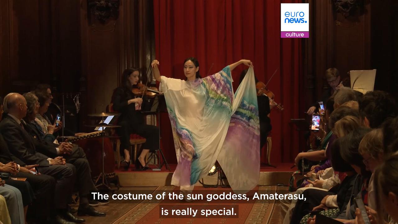 Video thumbnail for Here comes the sun: Stunning Amaterasu show celebrates 160 years of Belgium-Japan relations