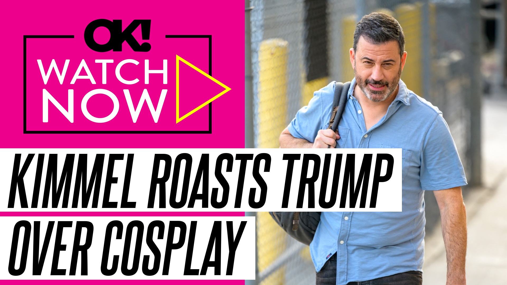 Video thumbnail for Jimmy Kimmel Mocks Donald Trump for 'Cosplaying' as a 'Fat John Wick' in Iran Threat Post 
