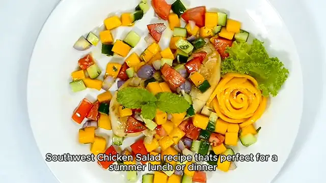 'Video thumbnail for Southwest Chicken Salad Recipe'