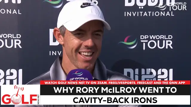 Video thumbnail for Why Rory McIlroy switched to cavity-back irons in 2026