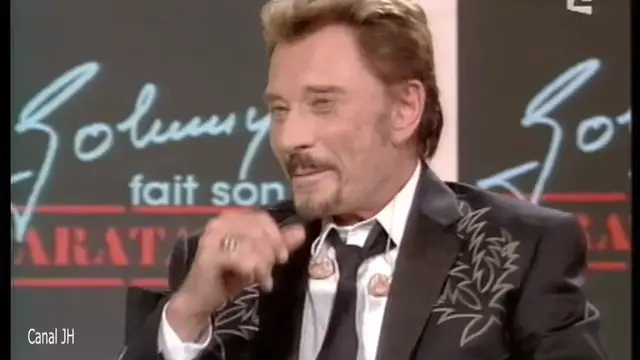 'Video thumbnail for Johnny Hallyday et Laurent Gerra - énorme fou-rire - 2007'