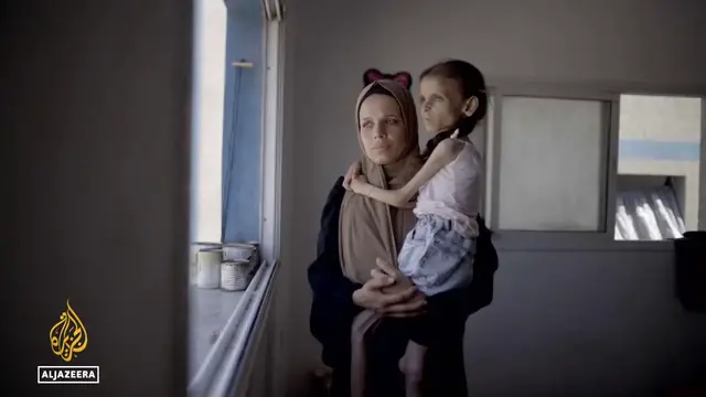 'Video thumbnail for Famine officially declared: Extreme malnutrition and hunger in Gaza city'