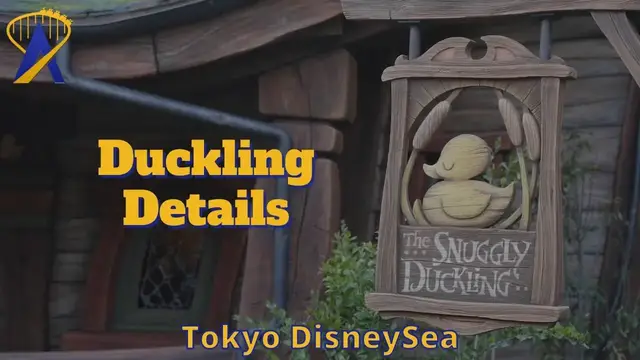 'Video thumbnail for Detailed Look Inside the Real Snuggly Duckling Tangled Restaurant at Tokyo DisneySea Fantasy Springs'