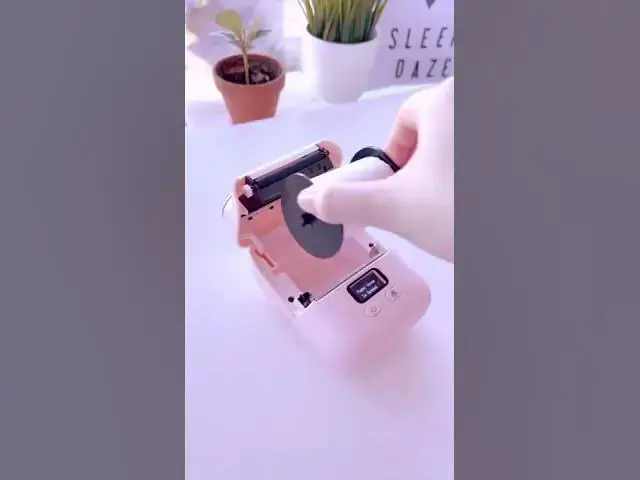 'Video thumbnail for unboxing Cute phomemo printer video by sleepydaze_ TikTok'