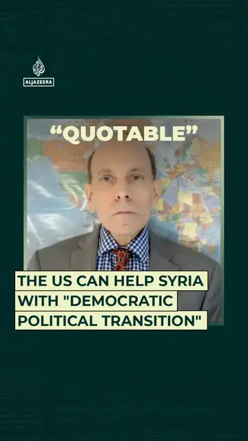 Video thumbnail for The US can help Syria with “democratic political transition”