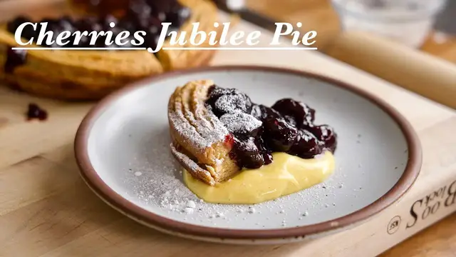 Video thumbnail for Cherries Jubilee Pie