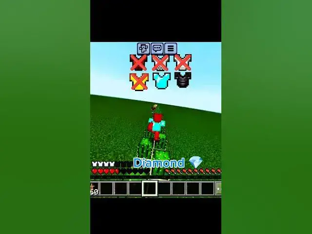 'Video thumbnail for Minecraft armour durability test #minecraft #asmr #skibiditoilet #roblox #fedevigevani #銉炪偆銈儵 #shorts'