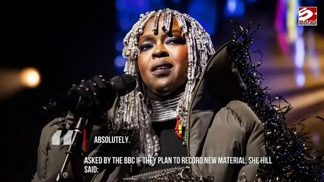 Video thumbnail for The Fugees: Lauryn Hill and Wyclef Jean reveal plans to record new music