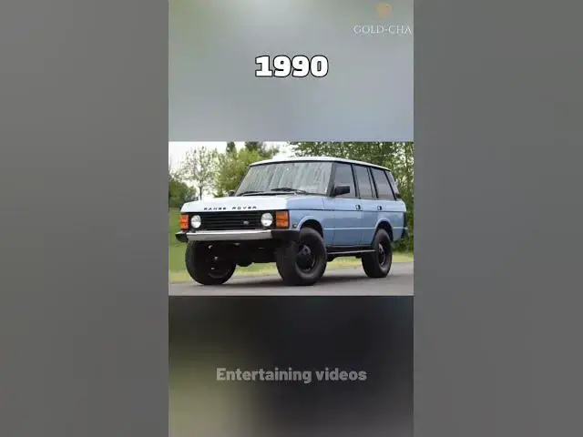 'Video thumbnail for The Evolutionary Journey of Range Rover's Iconic Lineup #range rover'