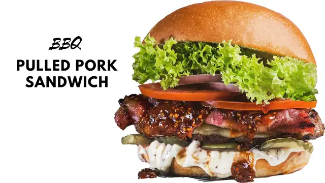 Video thumbnail for BBQ Pulled Pork Sandwich American Recipe