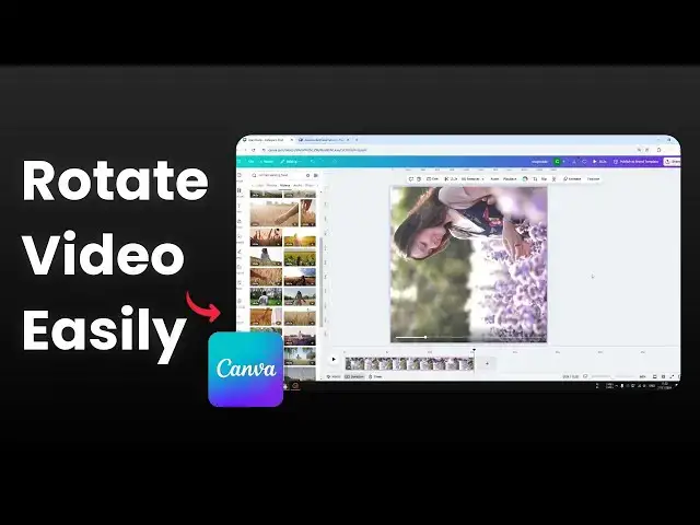 'Video thumbnail for How to Rotate Video in Canva'