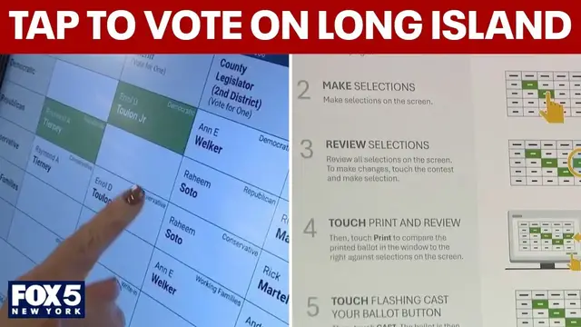 Video thumbnail for Voting machine, ballot changes on Long Island: What voters should expect