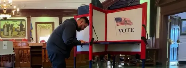 Video thumbnail for State Sen. Sujata Gadkar-Wilcox calls mail voting executive order a threat to democracy