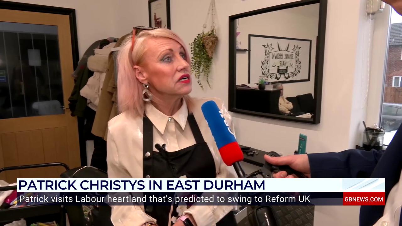 Video thumbnail for 'Listen to us!' East Durham hairdresser issues heartfelt plea to Labour amid claims the North 'gets left behind'