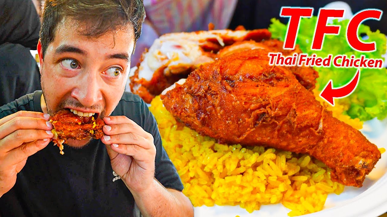 Video thumbnail for Thailand's Fried Chicken Capital (KFC Has NO Chance!) Thai STREET FOOD in Hat Yai!