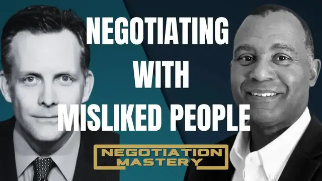 Video thumbnail for Negotiation Mastery: improve your listening skills: active listening, tactical empathy & business negotiations