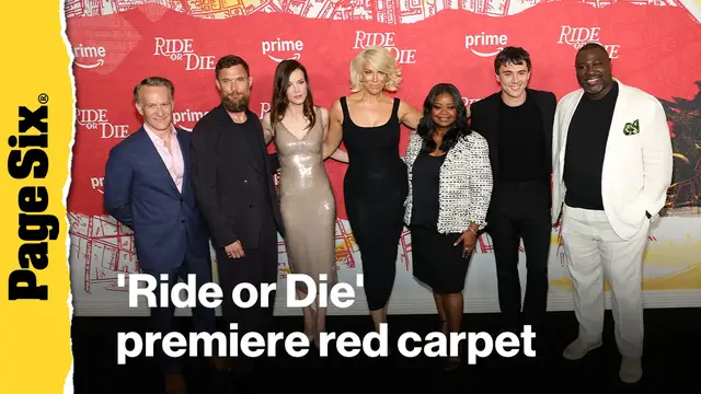 Video thumbnail for Hannah Waddingham, Octavia Spencer and more attend the 'Ride or Die' premiere