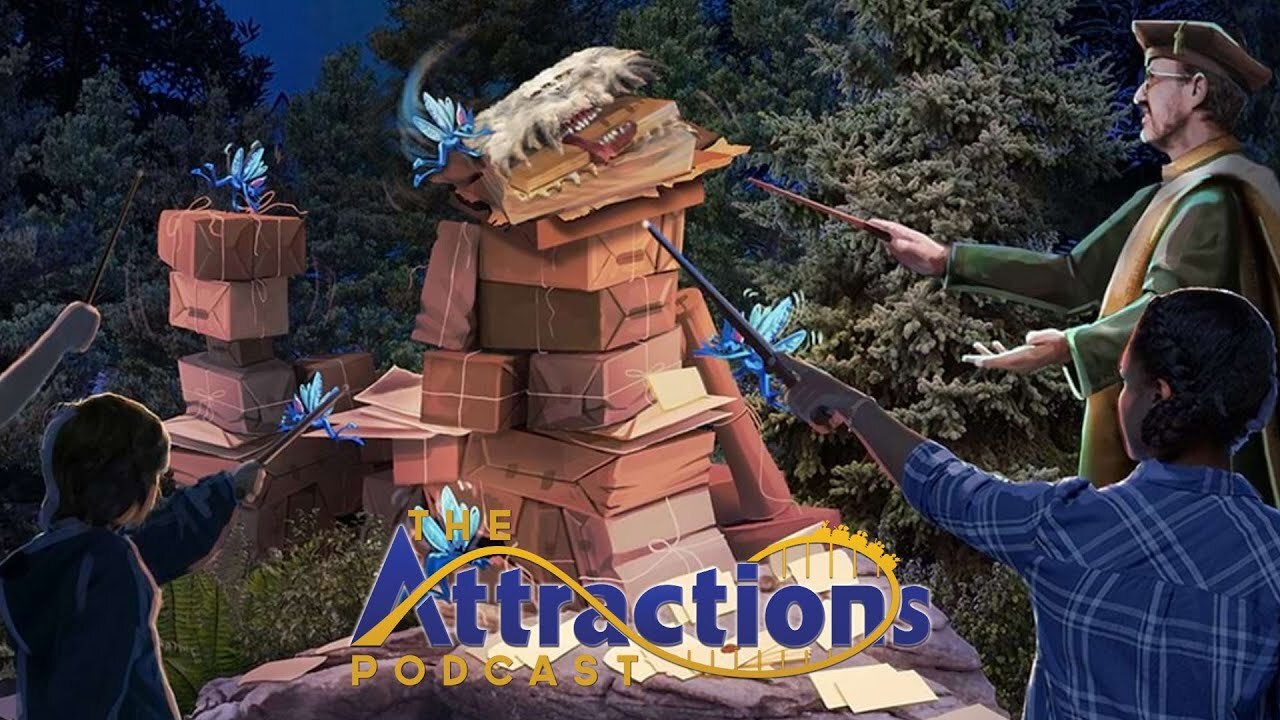Video thumbnail for The Attractions Podcast: Harry Potter Forbidden Forest attraction Universal Fan Fest, and more news!