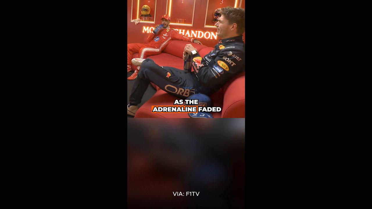 Video thumbnail for Lewis Hamilton and Max Verstappen's "wholesome" Canadian GP cooldown room chat ❤️