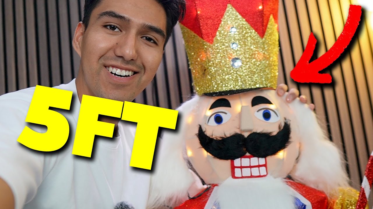 Video thumbnail for Large Lighted Nutcracker Unboxing And Assembly