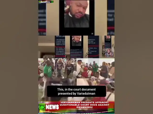 Video thumbnail for VeryDarkMan Presents Apparent Questionable Court Docs Against Gwamnishu
