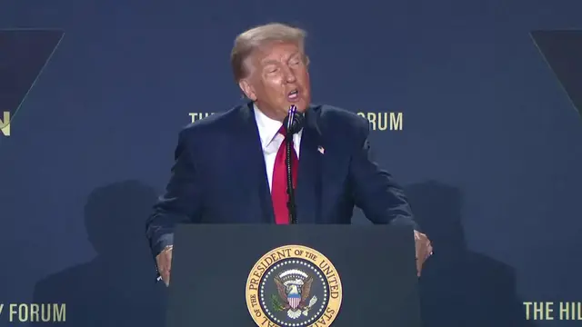 Video thumbnail for Donald Trump declares 'America will win the AI race’ as he unveils sweeping action plan