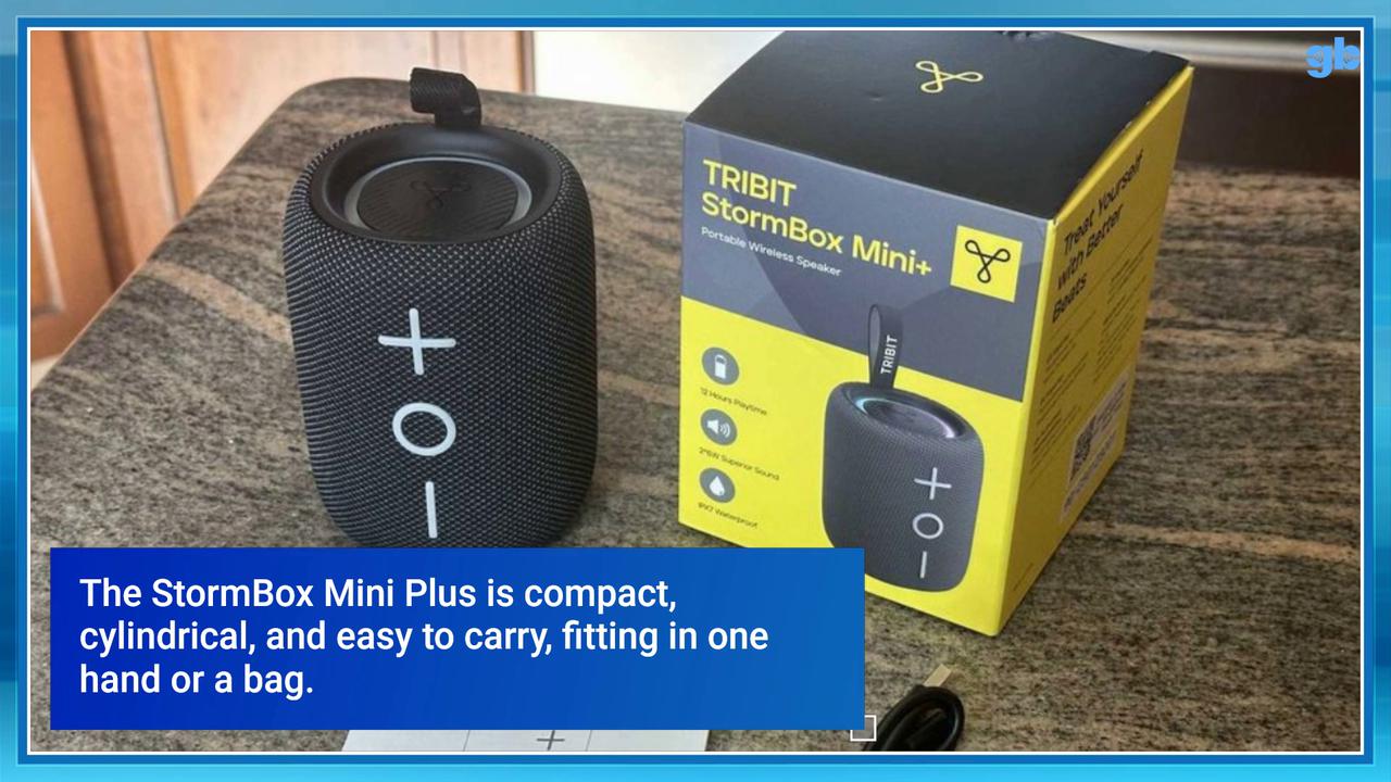 Video thumbnail for Tribit StormBox Mini Plus Review: Affordable, Waterproof Sound You Can Take Anywhere