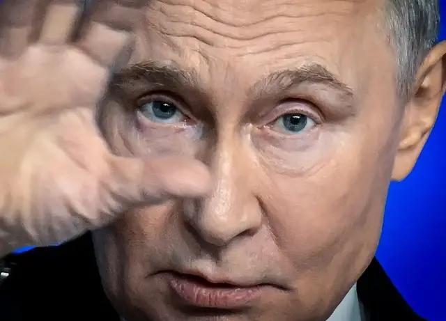 Video thumbnail for Is Russia’s war on Ukraine coming to an end? Putin won’t say