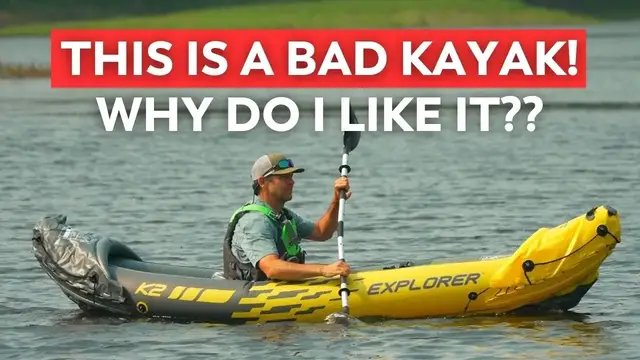 Video thumbnail for This is NOT a Good Kayak! | Intex Explorer K2 Review