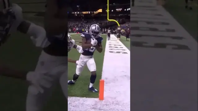 Video thumbnail for #Cowboys MG13 one of the absolute best sideline catch MASTERS in the NFL