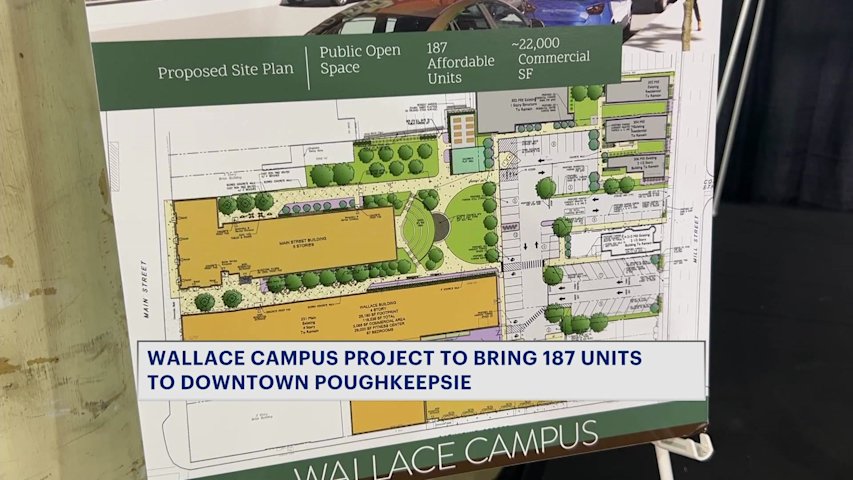 Video thumbnail for Poughkeepsie's old Wallace Department Store to become housing and retail center as city makes big moves on housing