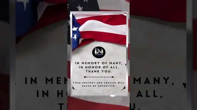 Video thumbnail for Honor the fallen, and remember their sacrifice. Let us unite in gratitude and solemn remembrance