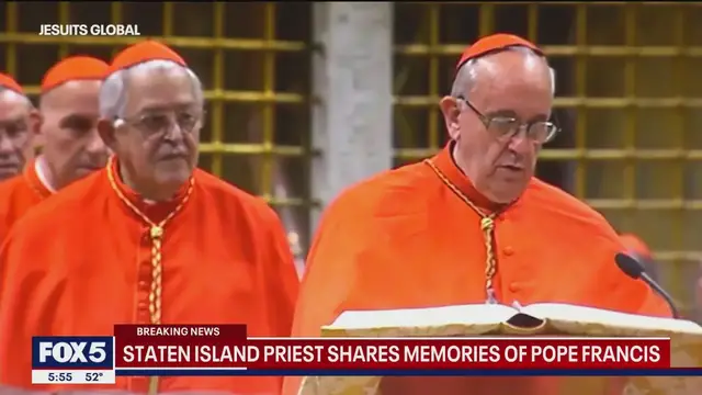 'Video thumbnail for Pope's long-time friend discusses his personality, cooking'