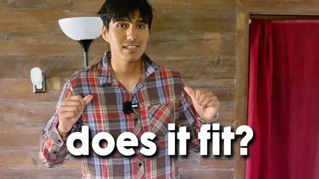 Video thumbnail for Coofandy Flannel Plaid Shirt Fit Test