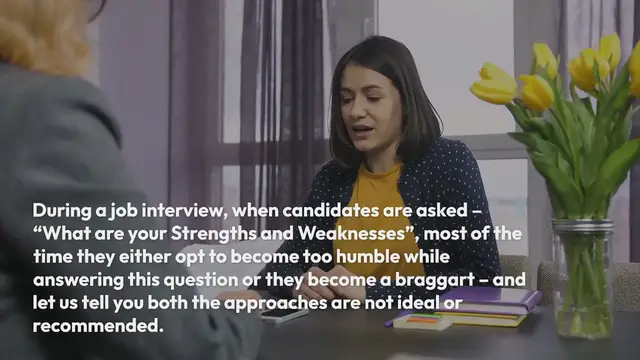 Video thumbnail for How to Answer “What are Your Strengths and Weaknesses?”
