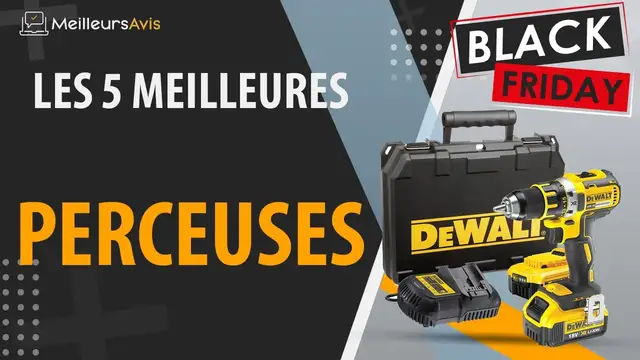 Video thumbnail for 🚩 MEILLEURE PERCEUSE - Black Friday 2022 (Comparatif & Guide d'achat)