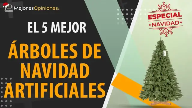 Video thumbnail for 🎁 MEJOR ÁRBOL DE NAVIDAD ARTIFICIAL - NAVIDAD 2021 (Comparación y guía de compra)