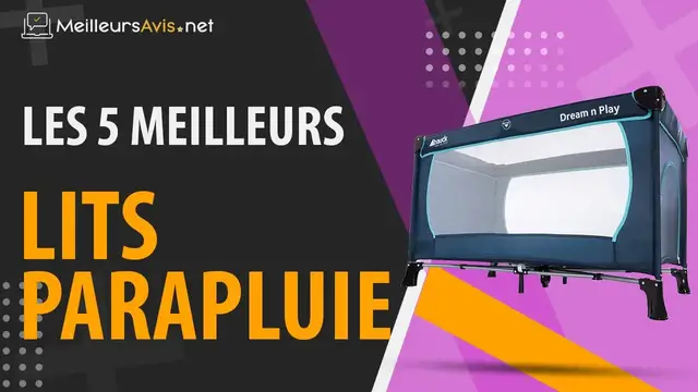 Video thumbnail for ⭐️ MEILLEUR LIT PARAPLUIE - Avis & Guide d'achat (Comparatif 2021)