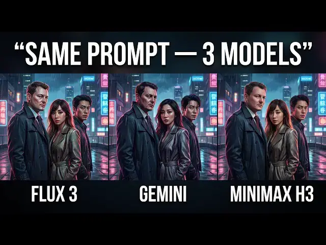 Video thumbnail for OpenArt AI Video Models Compared: FLUX 3 vs Gemini vs MiniMax H3