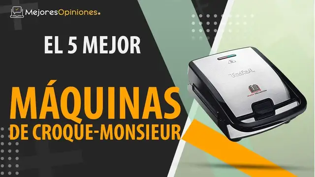 Video thumbnail for ⭐️ MEJOR APARATO DE CROQUE MONSIEUR - Reseñas y Guía de compra (Comparativa 2021)