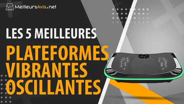 Video thumbnail for ⭐️ MEILLEURE PLATEFORME VIBRANTE OSCILLANTE - Avis & Guide d'achat (Comparatif 2020)