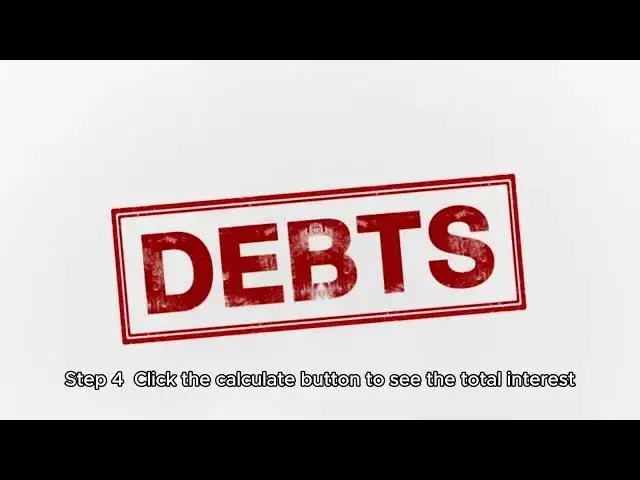 Video thumbnail for Debt Interest Calculator